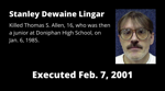 Executed Feb. 7, 2001: Stanley Dewaine Lingar