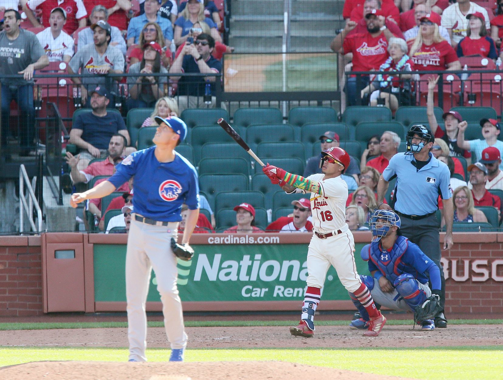 Cardinals Win A Wild One Over Cubs But Lose Three Players | St. Louis ...