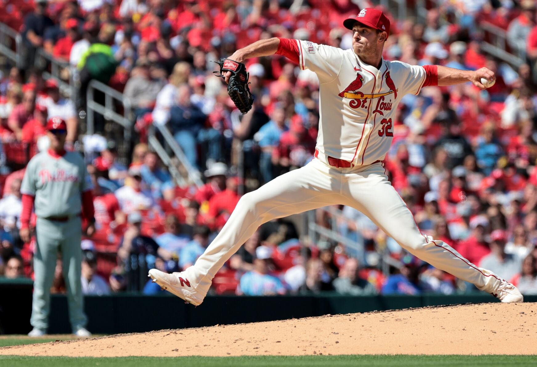 Cards, Phillies at Busch