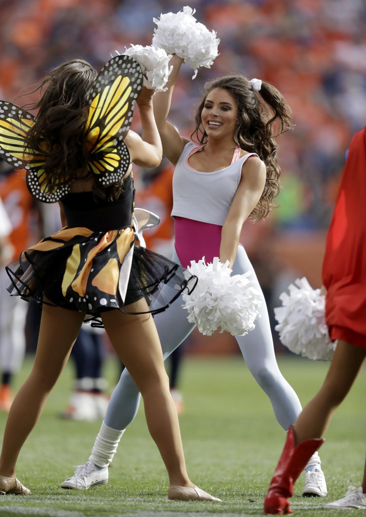 NFL cheerleaders get in the Halloween spirit NFL