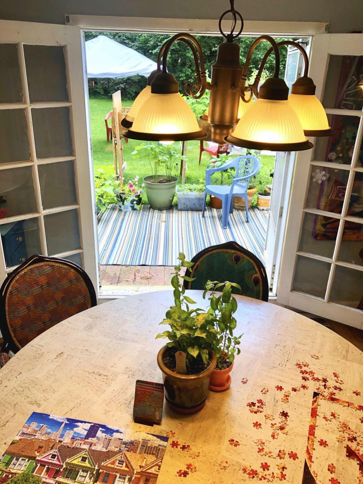 replacement glass for martha stewart patio tables on At Home Fashion Designer S University City House Reflects His Desire To Be Black Male Martha Stewart Home Garden Stltoday Com