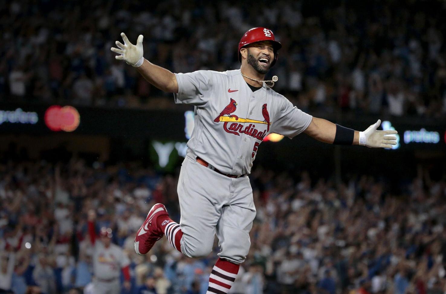 Photos: Albert Pujols Hits Career Home Run No. 700 Under The Bright ...