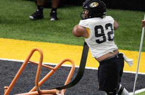 Missouri Tigers football fall practice