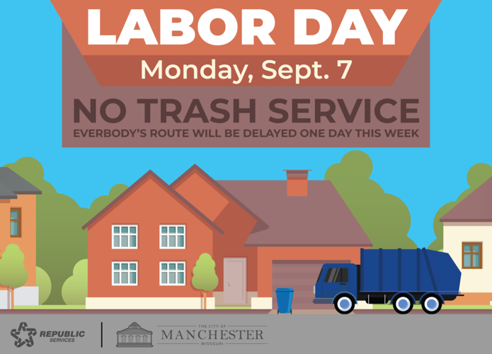 No Trash Service on Labor Day