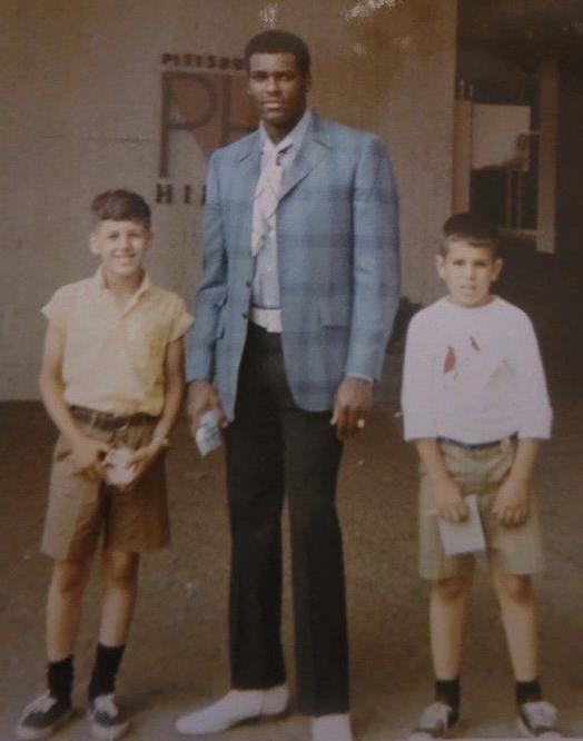 Bob Gibson and Rocco Petrilli
