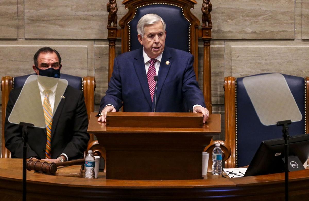 Gov. Parson delivers the State of the State address