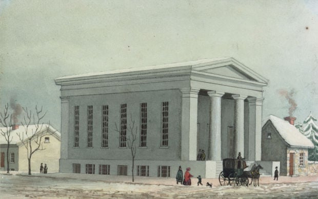 The Unitarian Church of the Messiah, 1840