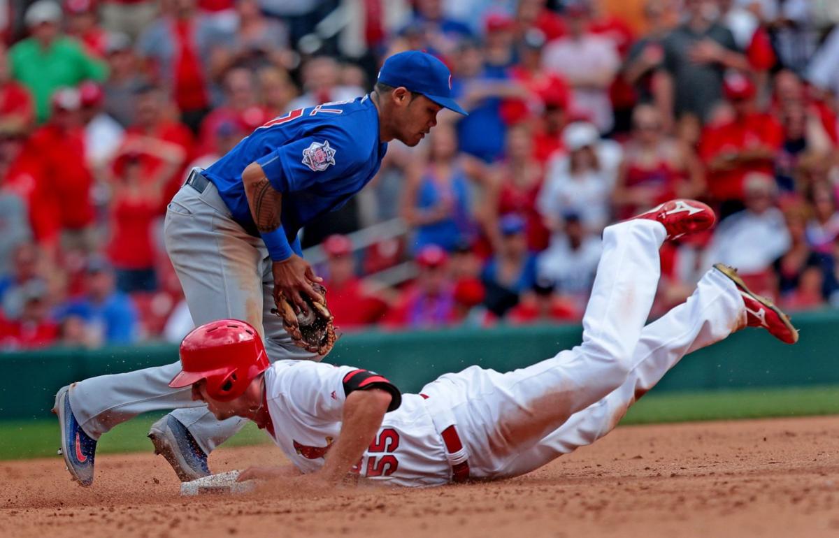 St Louis Cardinals battle back to beat Chicago Cubs and split MLB