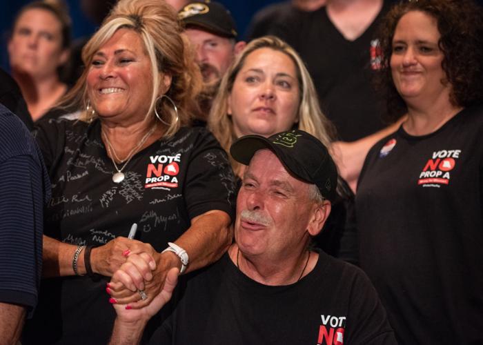 Vote No on Prop A post-election party