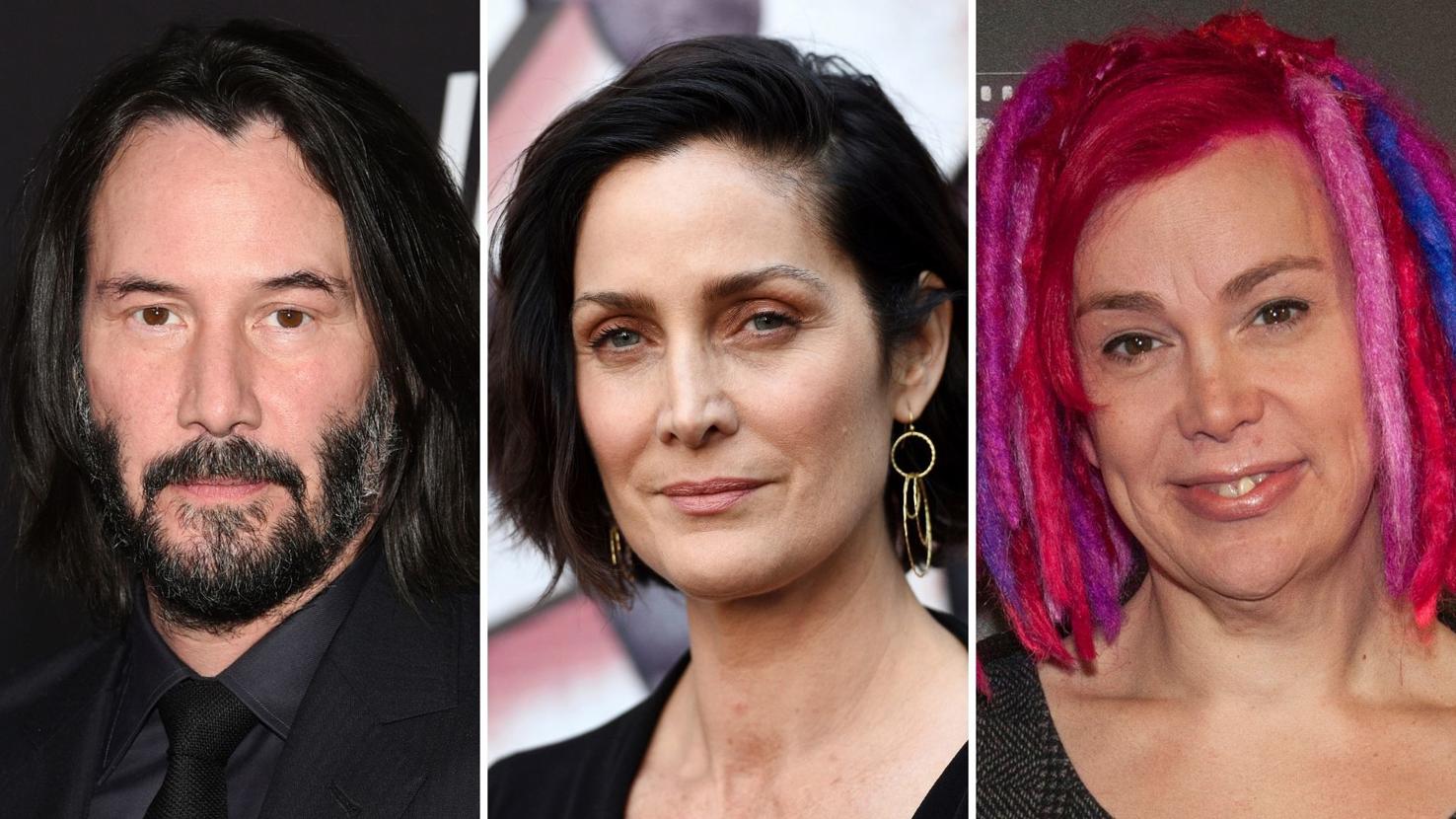 Keanu Reeves Carrie Anne Moss And Lana Wachowski Are Returning For A