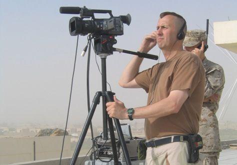 Michael Sandknop in Iraq
