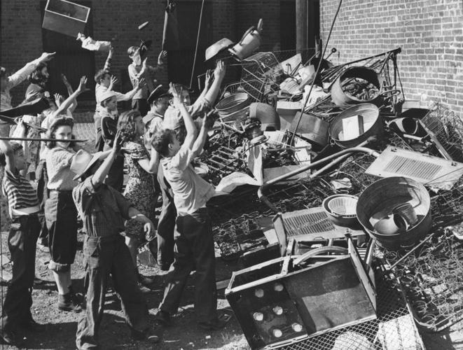 Scrap drive, 1942