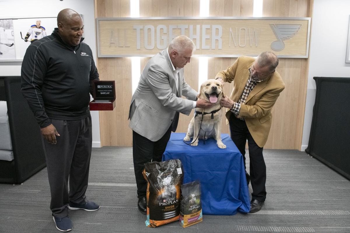 St. Louis Blues' Barclay named a Purina Pet Parade grand marshal