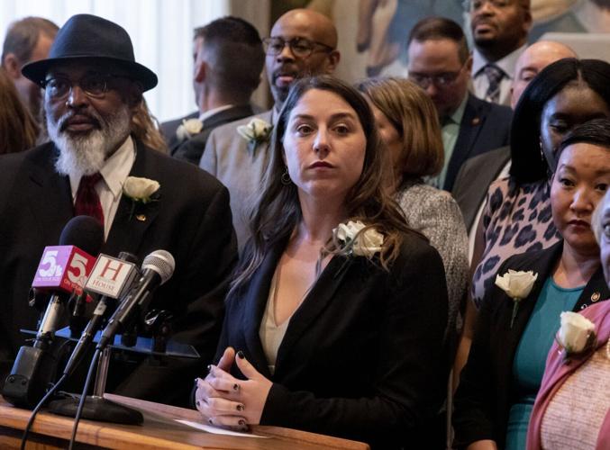 Scenes from opening day of Missouri legislature in Jefferson City