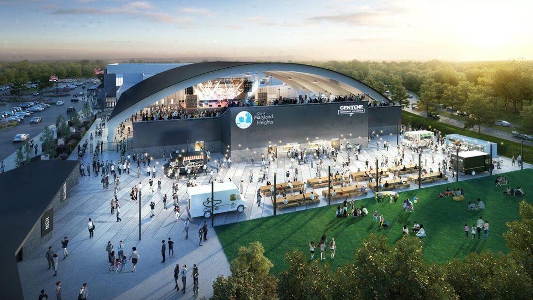 Celebrate the Blues' new practice facility with a party — jugglers, food trucks and more