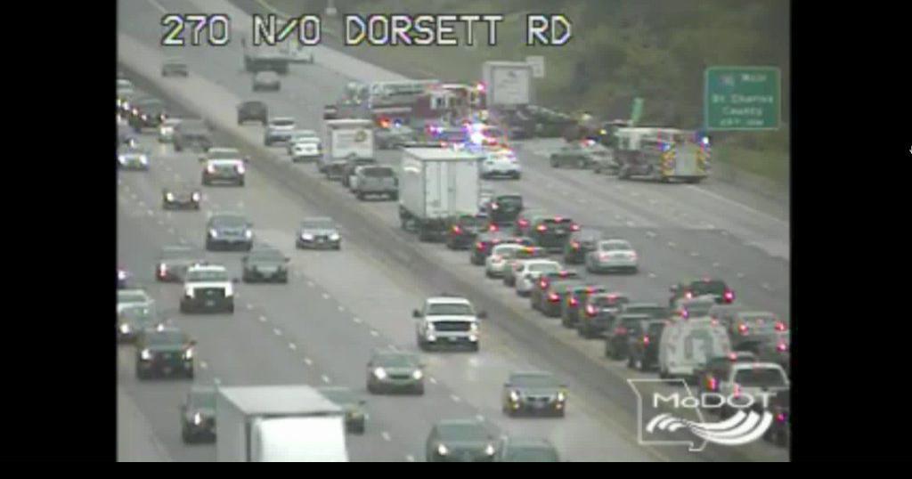 Woman killed in multivehicle crash on I270 in Maryland Heights, police say