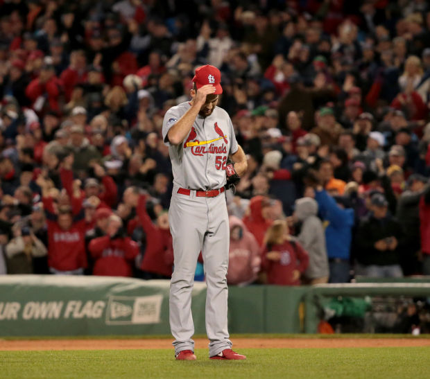 World Series Game 2 Cards 4, Red Sox 2 St. Louis Cardinals