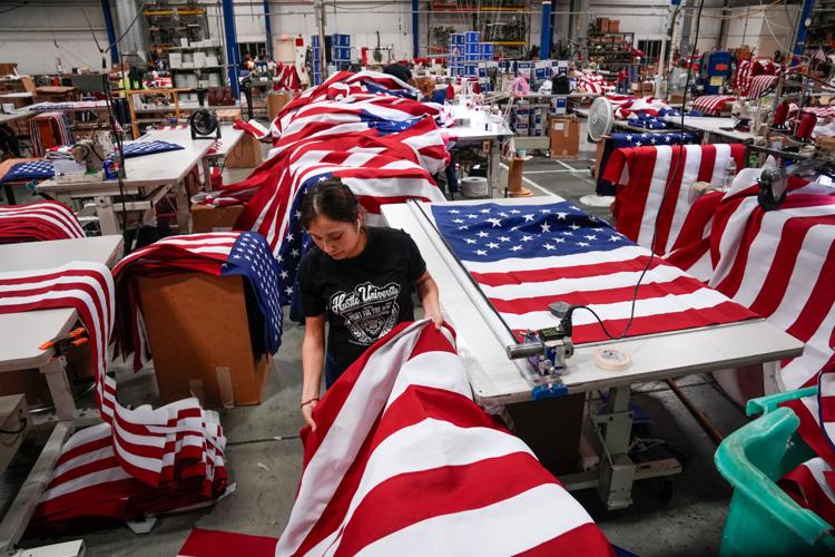Annin Flagmakers in South Boston, Va. have produced American flags for most major moments in history since the Civil War, including President Lincoln's inauguration and casket, the opening of the Brooklyn Bridge, the Apollo 11 mission and the bicentennial.