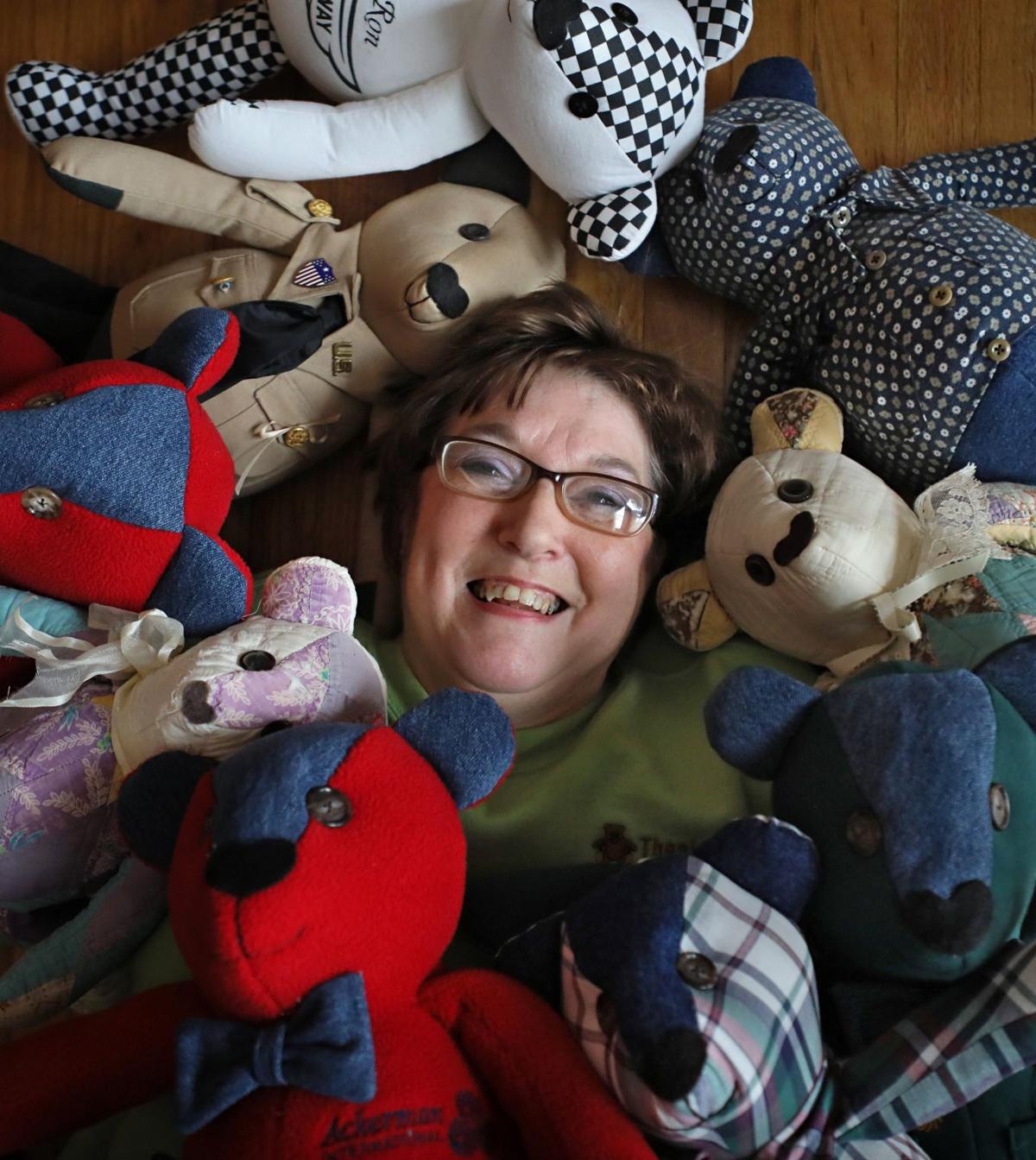 Illinois Woman Makes Teddy Bears From Fallen St Louis County