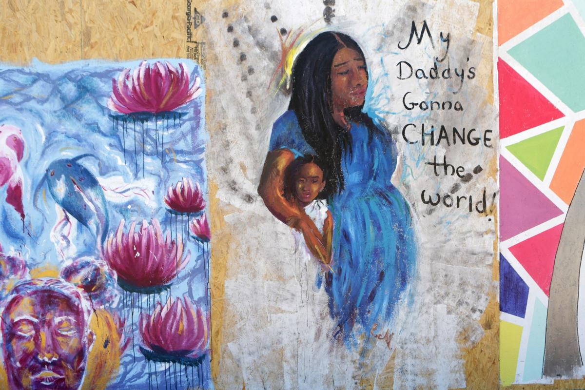 Boarded Up Windows Become Works Of Beauty By St Louis Artists