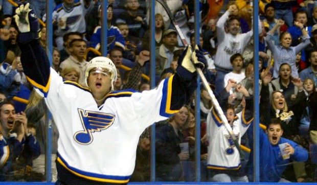 12 years ago today, Blues offensive juggernaut Pavol Demitra lost his life  in a plane crash. He was 36 years old. : r/stlouisblues