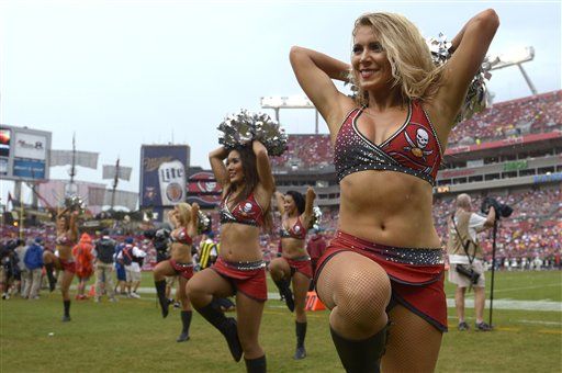 Tampa Bay Bucs Cheerleader  Nfl cheerleaders, Hottest nfl cheerleaders, Buccaneers  cheerleaders