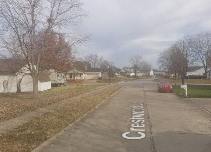1000 block of Crestwood Lane in O'Fallon