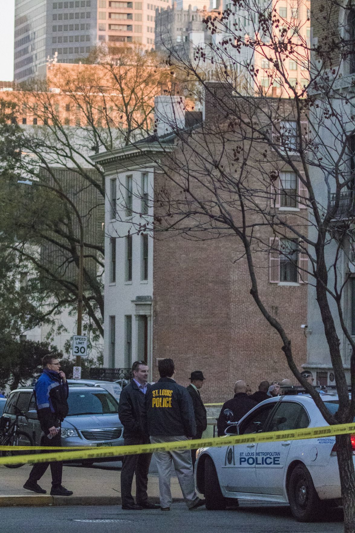 On a busy downtown St. Louis street, man fatally shot on sunny