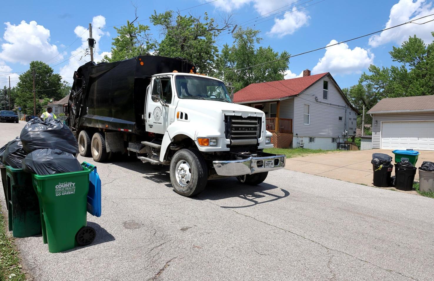 Rancid trash piled up for nearly a month in tiny Hillsdale