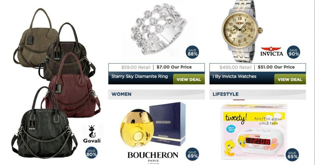 Nomorerack shopping site offers products up to 90 percent off retail prices