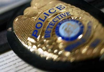 Police detective badge