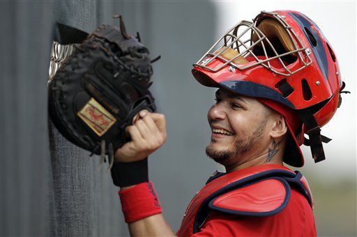 18 years ago, Yadier Molina was an instant hit in his debut with the  Cardinals