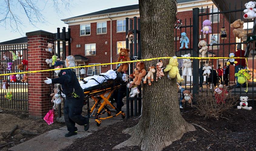 Three people shot in Clinton Peabody public housing
