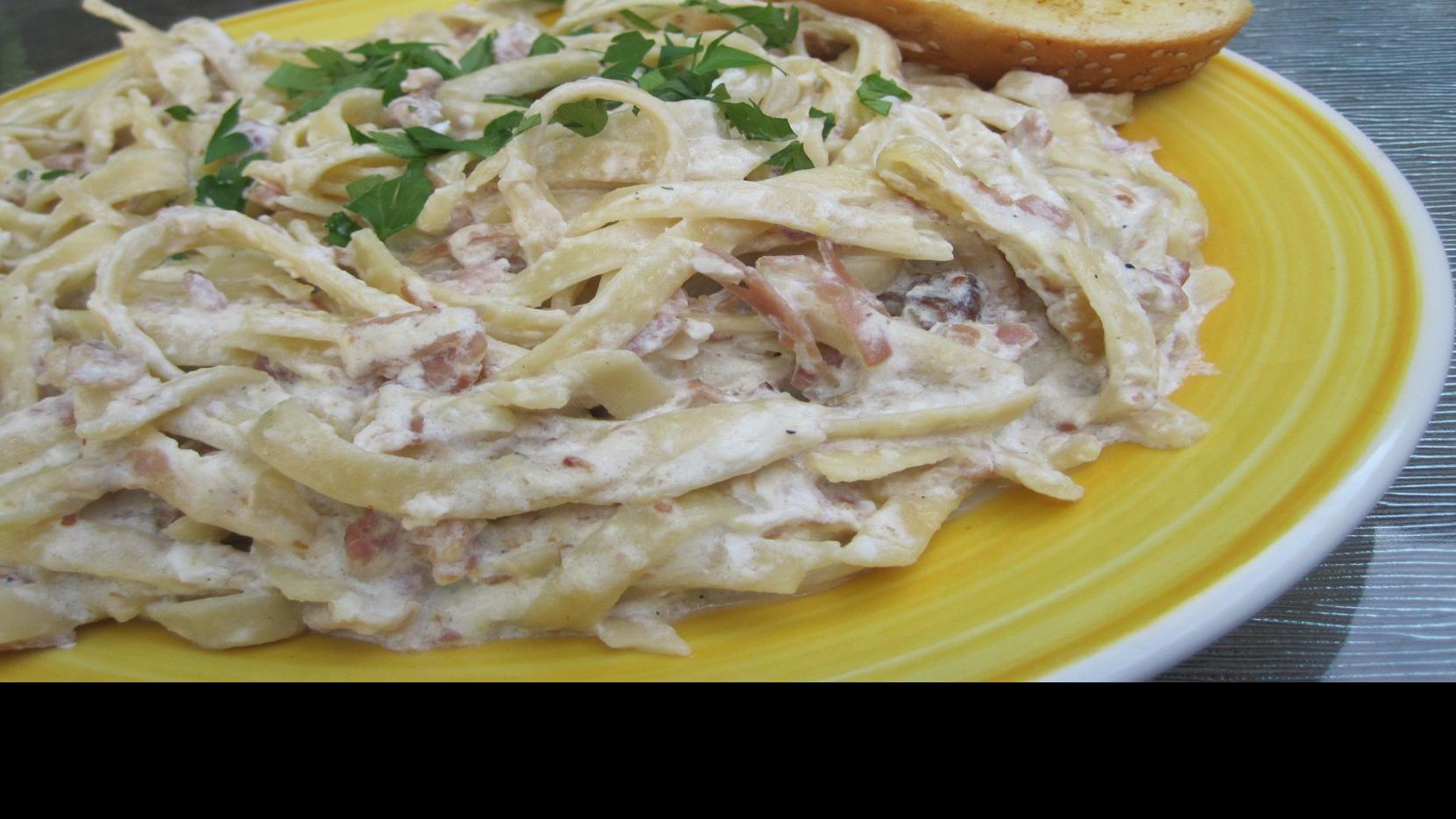 Even In Curbside Fettuccine Carbonara Is One Of Pietro S Most