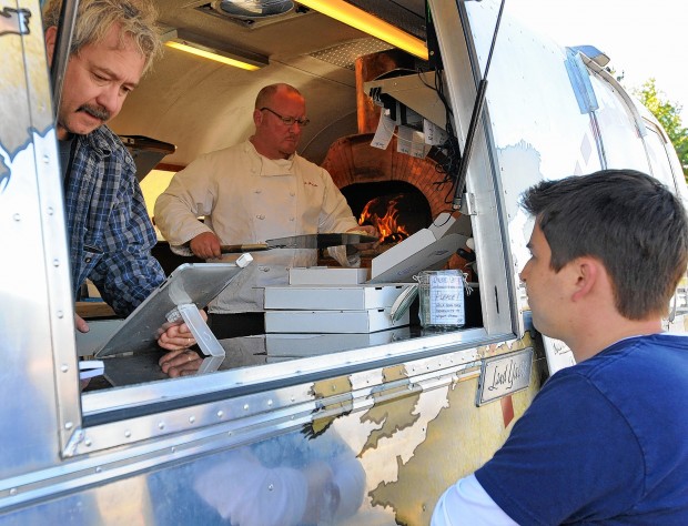 Food trucks create a culinary truck stop at Crestwood Court