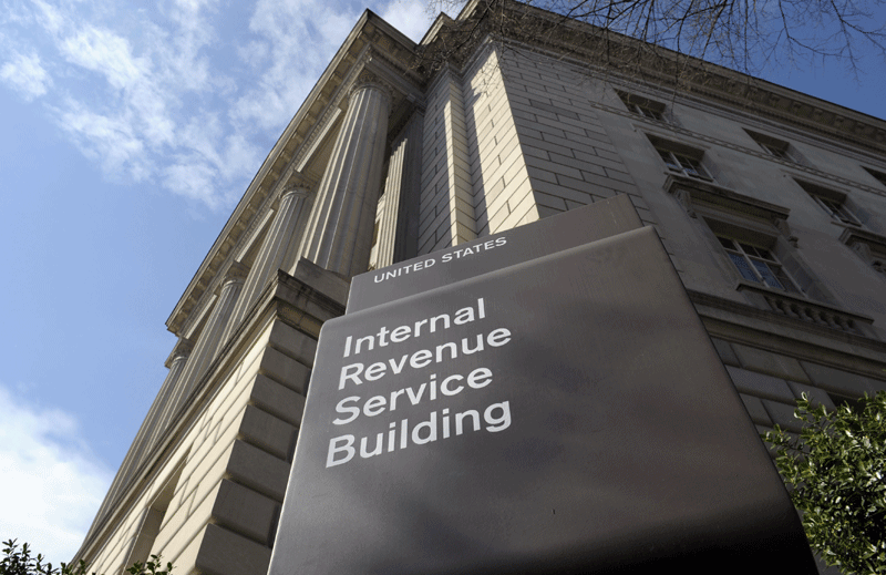 Internal Revenue Service building in Washington