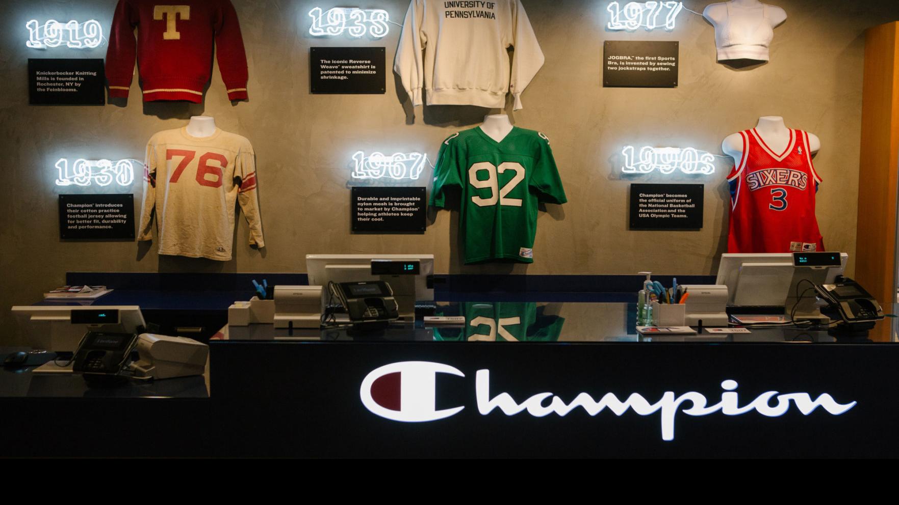Champion Accidentally Hits The Fashion Jackpot Local Business