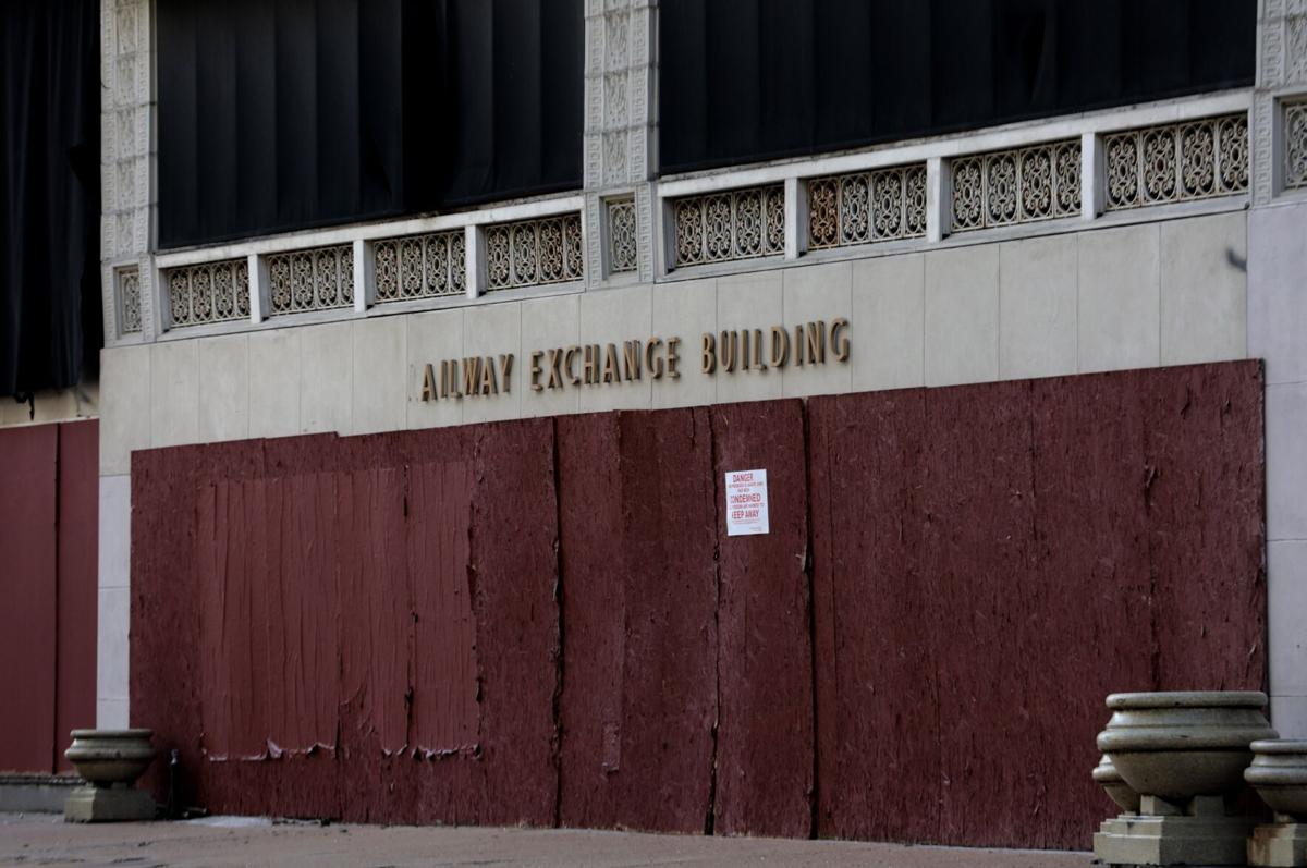 vacant Railway Exchange building