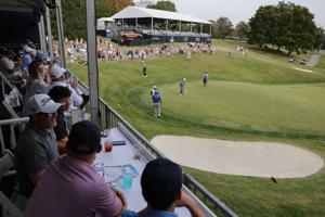 Final round of the Stifel Charity Classic Golf Tournament at Norwood Hills Country Club