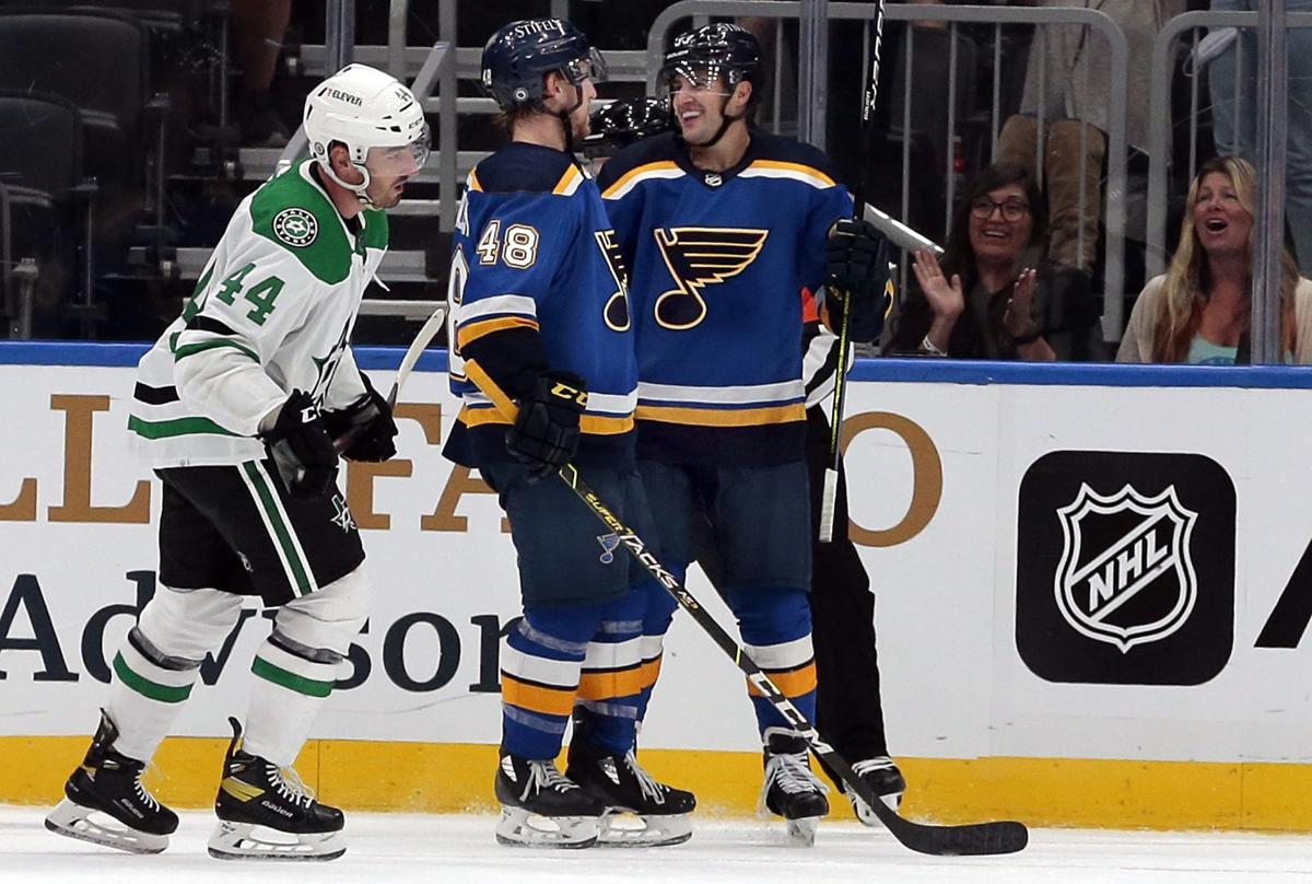 Blues take Stars 2-1 in overtime