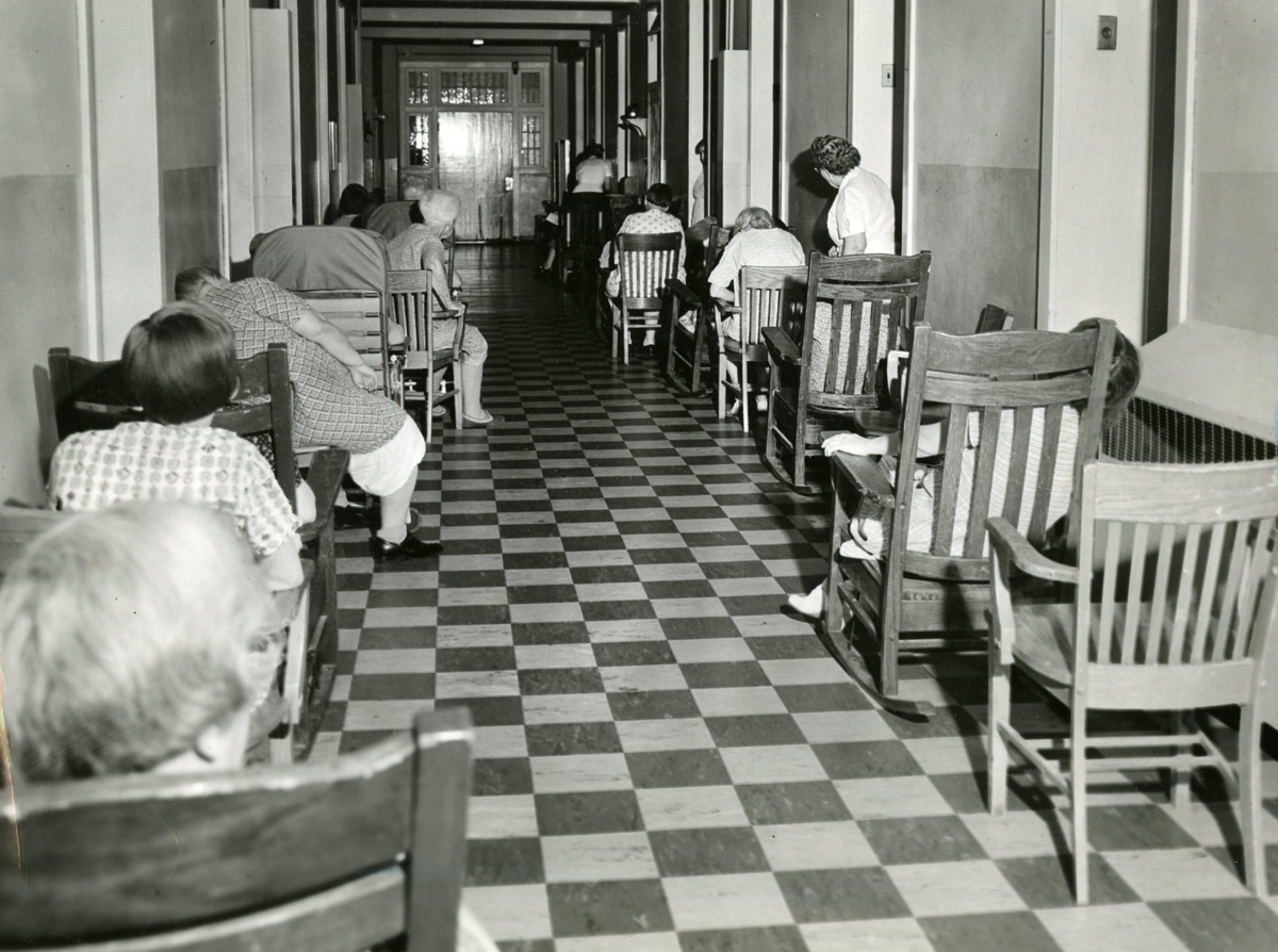 Photos Archive images of the Missouri State Hospital on Arsenal