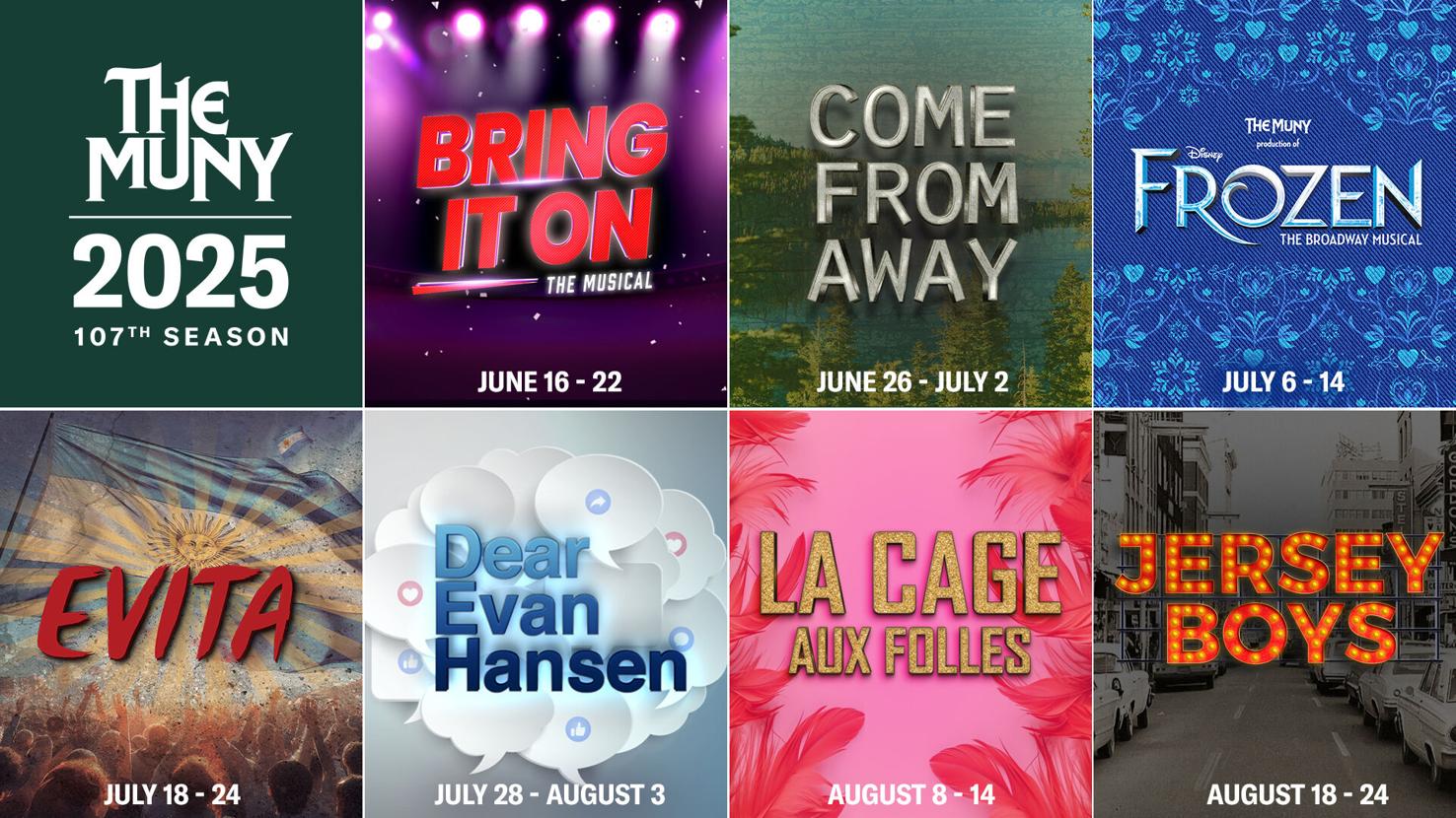 'Frozen,' 'Evan Hansen' among shows in Muny 2025 season