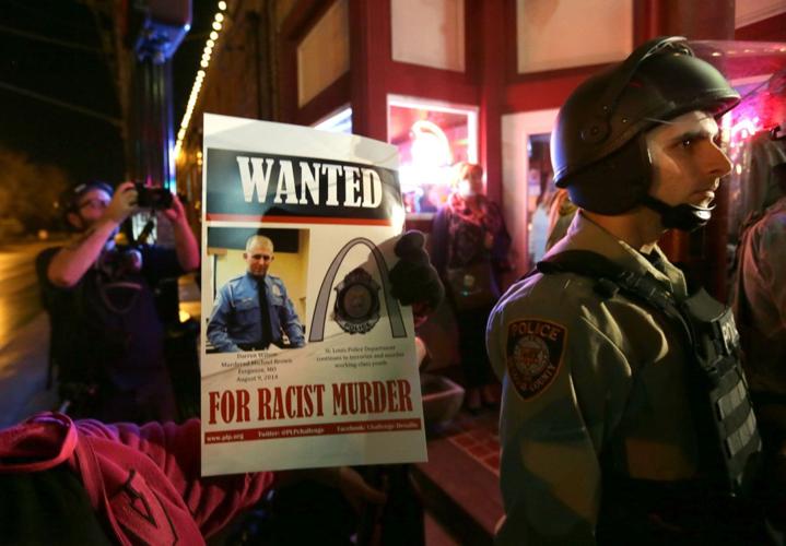 Protests in Saturday in Ferguson