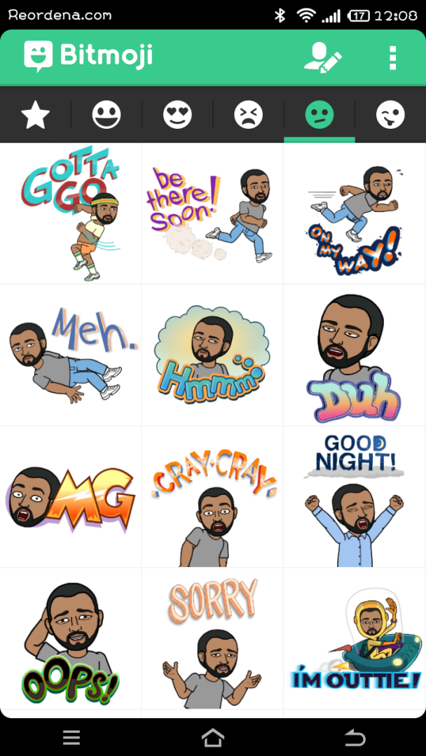 bitmoji extensions