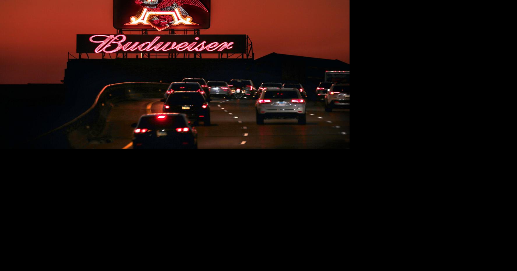 Vintage Busch Beer Neon Lighted Sign St. Louis Cardinals Budweiser