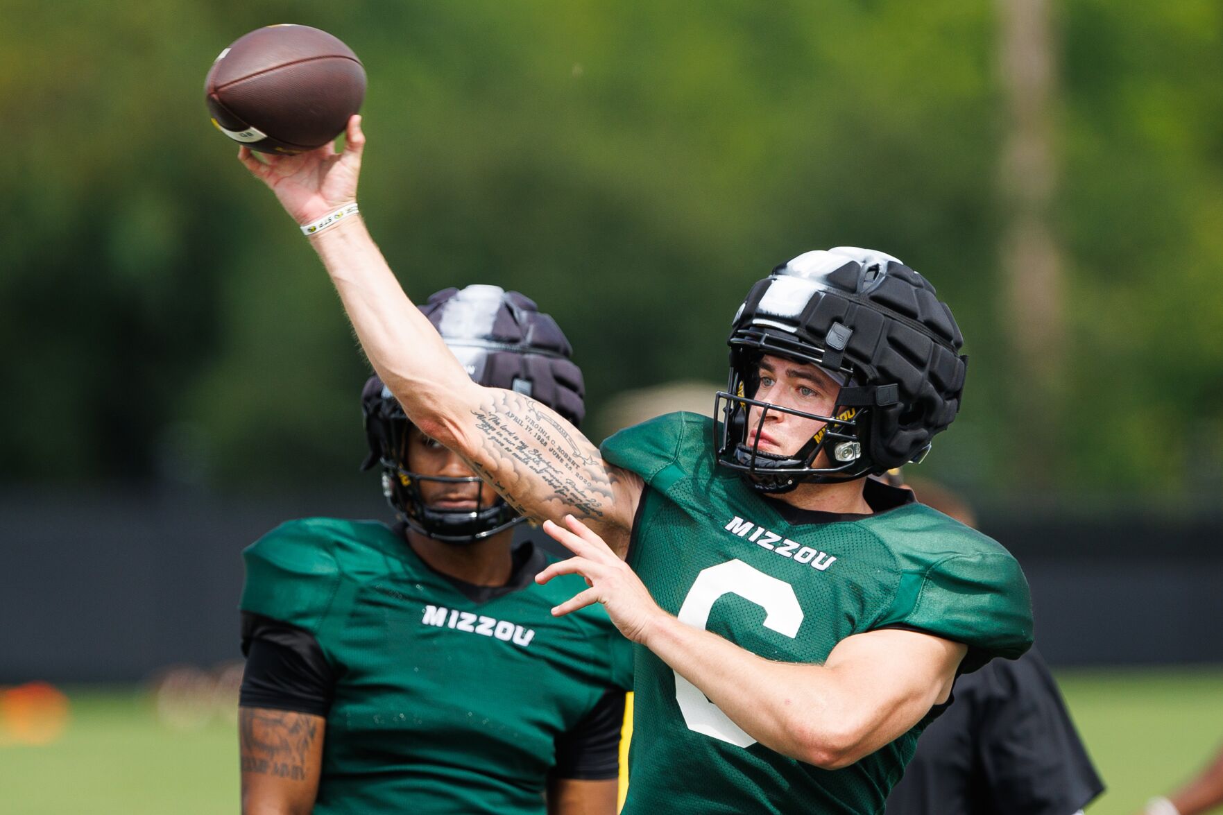 How Jake Garcias winding journey led him to Mizzous quarterback competition