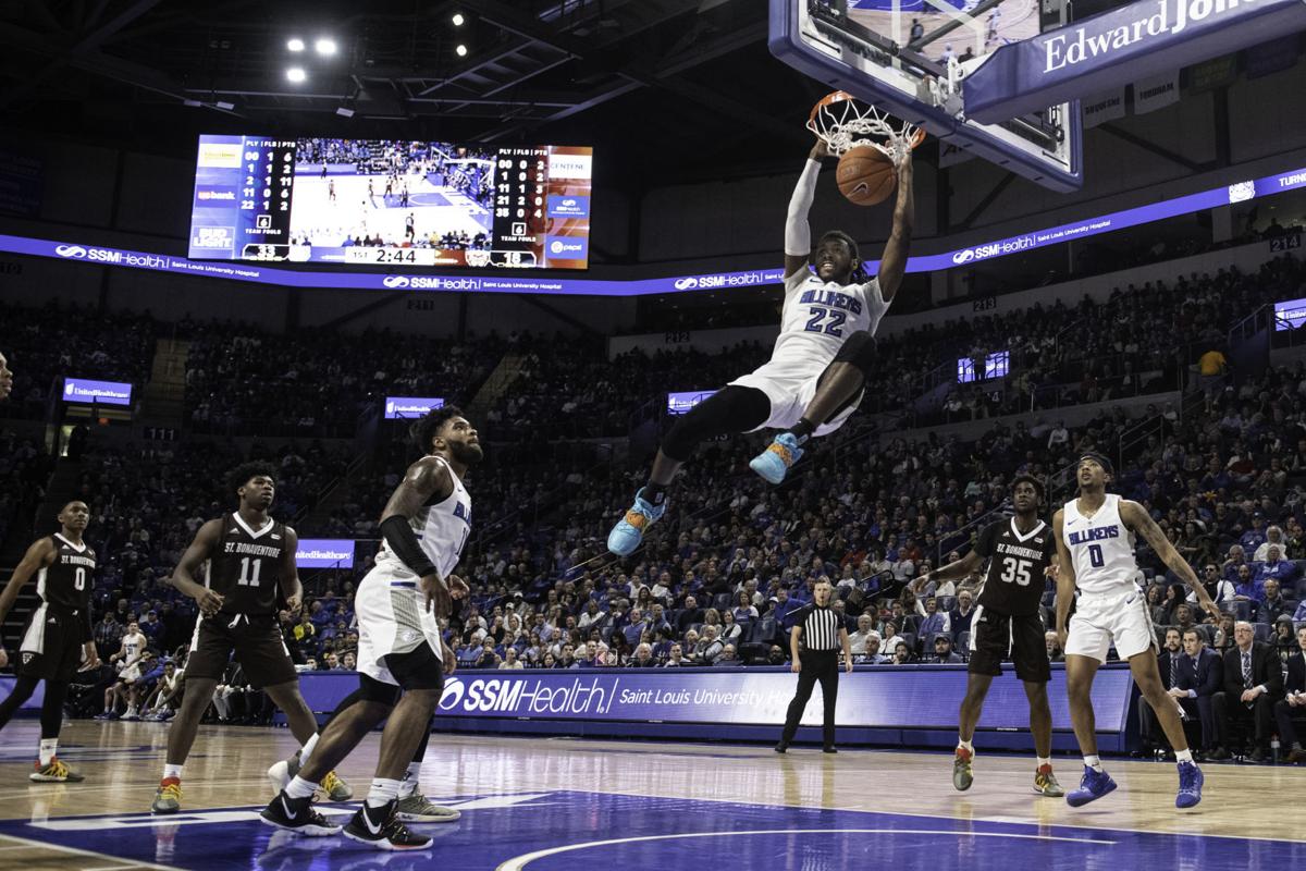 SLU battles the Bonnies