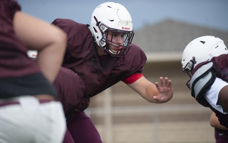 St. Charles West football practice