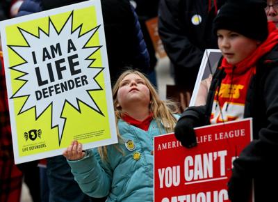 Parson speaks at Midwest March for Life