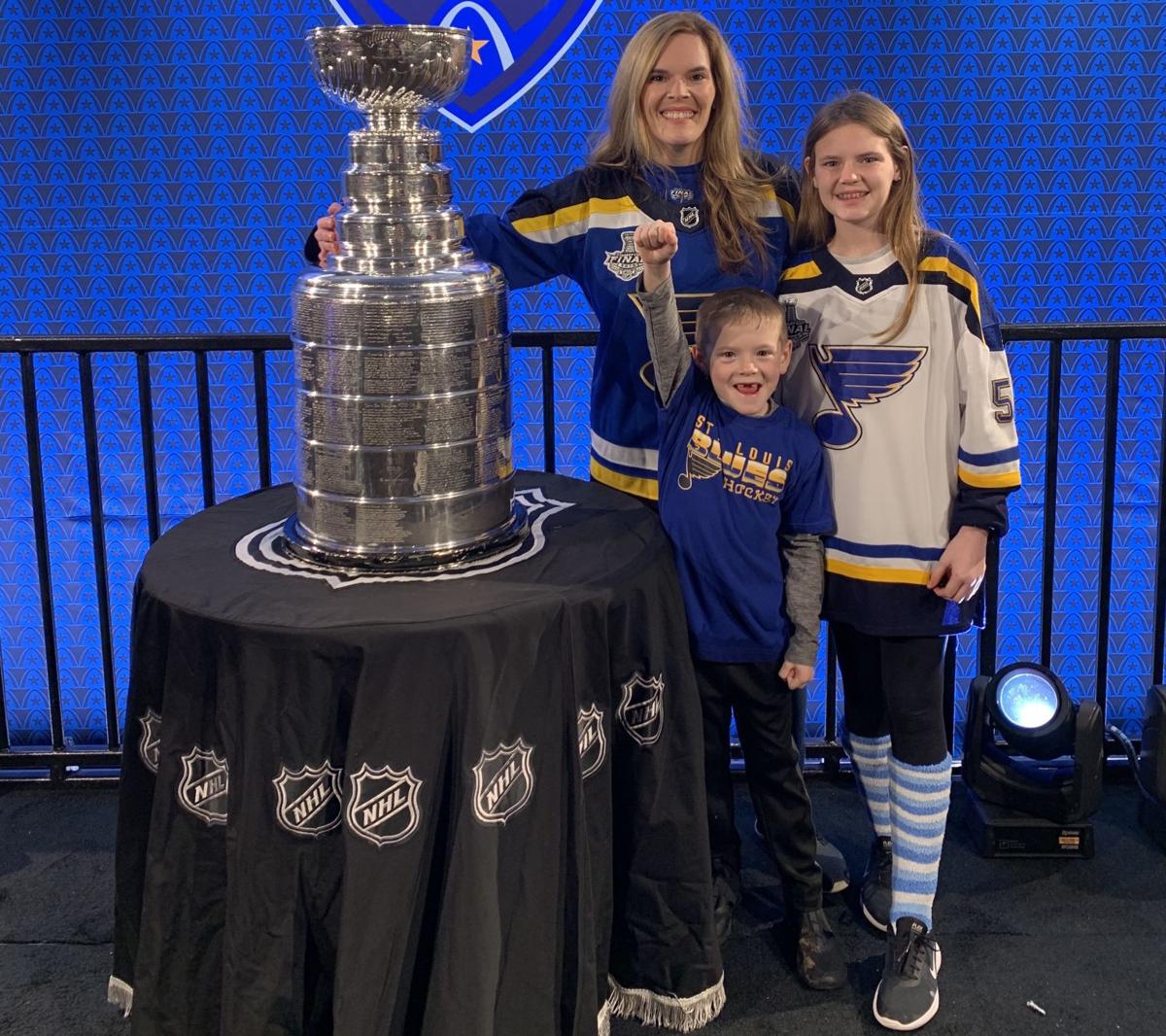 Blues fans meet Stanley